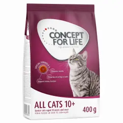 Concept for Life All Cats 10+ - RECETA MEJORADA - 400 g