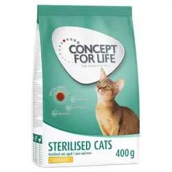 Concept for Life Sterilised Cats pollo - Receta mejorada - 400 g
