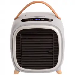 Create Air Cooler Box Studio Ventilador de Sobremesa y Humidificador 5W 400ml Gris Retro