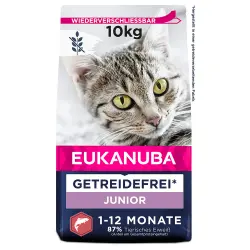 Eukanuba Kitten Grain Free Rico en Salmón - 10 kg