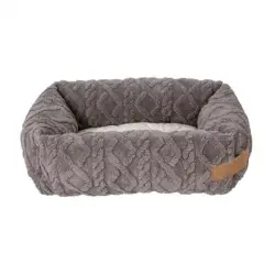 Freedog Artic Cama Cuna Para Perros y Gatos Gris Claro, 47 x 37 x 17 cm