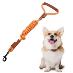 FurryFusion Cuerda para perros - Naranja
