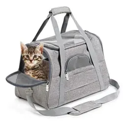 IntiMeg Bolsa transportadora para gatos - Una pieza