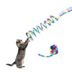 IntiMeg  elástico para gatos con rayas de arcoíris - Arcoíris