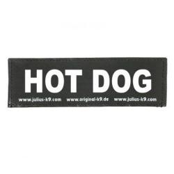 Julius K9 Hot Dog Etiqueta para Arnés de perros