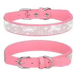 MCBOSON collar rosa para gato - M 42*2.0CM