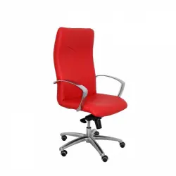 Piqueras y Crespo Caudete Sillón Piel Rojo Ferrari