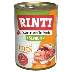 Rinti Kennerfleisch Senior  - 6 x 400 g - Pollo