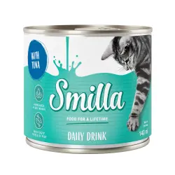 Smilla Daily Drink con atún bebida para gatos - 6 x 140 ml
