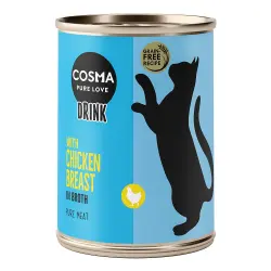 Cosma Drink bebida para gatos 6 x 100 g - Pechuga de pollo