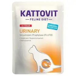 Kattovit Urinary sobres (profilaxis piedras estruvita) - Pack % - 24 x 85 g - Ternera