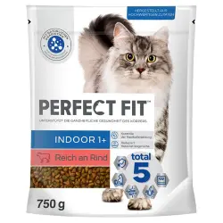 Perfect Fit Indoor 1+ rico en vacuno - 750 g