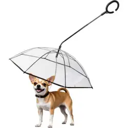 UAMLY Correa transparente tipo paraguas para perros - 1 pieza