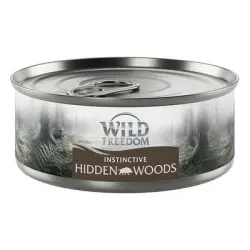 Wild Freedom Adult Instinctive comida húmeda para gatos 6 x 70 g  - Hidden Woods - Con jabalí