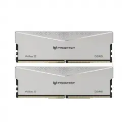 Acer Predator Pallas II DDR5 6000MHz 64GB 2x32GB CL30 Plata Intel XMP y AMD EXPO