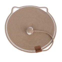 Alfombra de juegos y rascado Modern Living Sarawak - aprox. 50 cm de diámetro