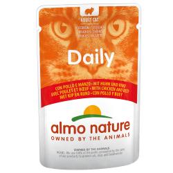 Almo Nature Daily Menu 6 x 70 g - Pollo y buey