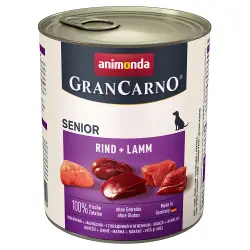 Animonda GranCarno Original Senior 6 x 800 g - Vacuno y cordero