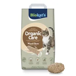 Biokat’s Organic Care fibras de madera - 8 l (aprox. 3 kg)