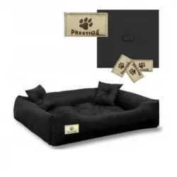 Cama Prestige Para Perros Y Gatos 100x80 / 115x95 Cm Negro