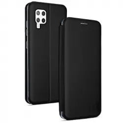Cool Funda Flip Cover Elegance Negro para Samsung Galaxy A42 5G