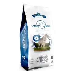 Lobo azul pienso de competición sabor pollo para perros adultos