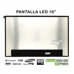 Pantalla Led De 16" Para Portátil Ne160wum-n61 V8.0 30 Pines