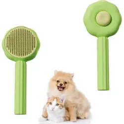 Pawffee Cepillo de masaje autolimpiante (para gatos y perros) - 1 pieza