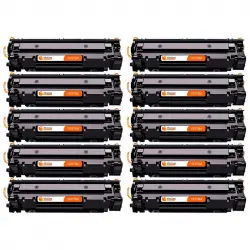 Pccom Essential HP CF279A Tóner Compatible Negro Pack 10