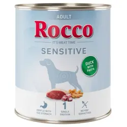 Rocco Sensitive 6 x 800 g - Nueva receta: Pato con pasta