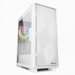 Sharkoon VS8 RGB Midi Tower Cristal Templado USB-C 3.2 Blanca