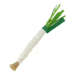 UAMLY Palito masticable de hierba gatera con cuerda de algodón envuelta - 4 piezas