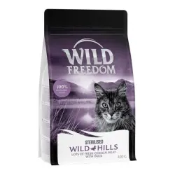 Wild Freedom Adult Wild Hills Sterilised con pato - 400 g