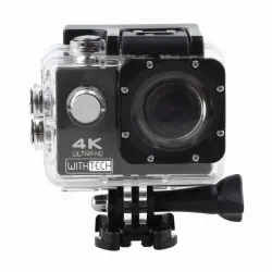 Withtech Cámara Deportiva WiFi 4K 12MP