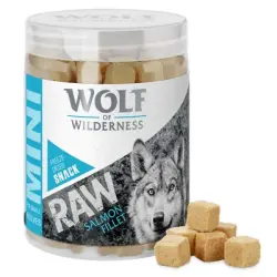 Wolf of Wilderness Mini RAW snacks liofilizados - Filetes de salmón (50 g)