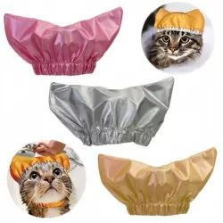 ZooVenture Gorro de ducha para gatos y perros - 3 piezas