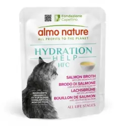 0.05 KG 50 g Almo Nature HFC Hydration Help Caldo de Salmón sobre para gatos