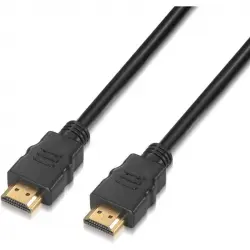Aisens A120-0119 Cable HDMI Premium 4K 3D Alta Velocidad Macho/Macho Negro 1.0m