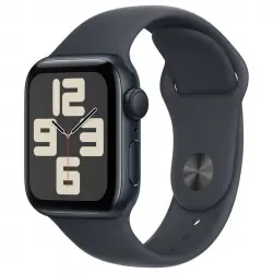 Apple Watch SE GPS 40mm Caja de Aluminio Medianoche con Correa Deportiva Medianoche M/L