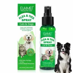 FurryFusion Repelente de insectos en spray para gatos y perros, 100 ml - Artículo 1