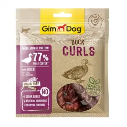 GimDog Barritas Curls de Pato para perros