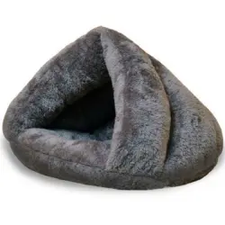 IntiMeg Cama tipo cueva para perros y gatos, 45 x 40 x 30 cm - 45*40*30CM