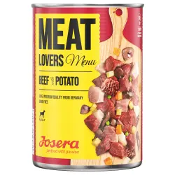 Josera Meatlovers Menú 6 x 800 g comida húmeda para perros - Vacuno con patatas