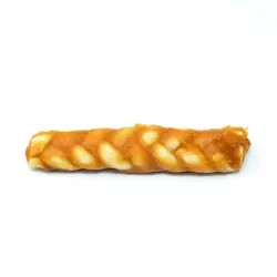 Nutradog Snack para Perros Trenza de Colágeno con Salmón, 1 x 25 gr