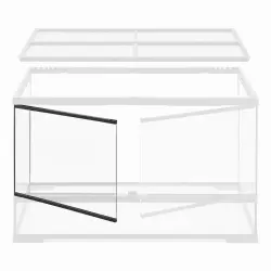 Puerta izquierda repuesto Pro Terrarium de Cristal Exo Terra M 60x45x30 cm - 1,5x29,5x20,9