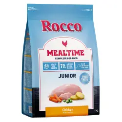 Rocco Mealtime 1 kg pienso para perros ¡a precio especial! - Junior con pollo