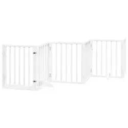 VidaXL Puerta Madera Plegable para Perros - 50 cm x 90 cm x 2 cm