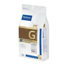 Virbac G1 Veterinary HPM Digestive Support para gatos - 3 kg