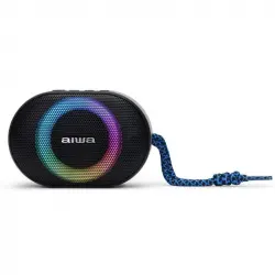 Aiwa BST-330BL Altavoz Portátil Bluetooth 10W Negro/Azul