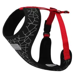 Arnés Rukka® Cube Mini rojo para perros - Talla S: 30-44 cm de pecho